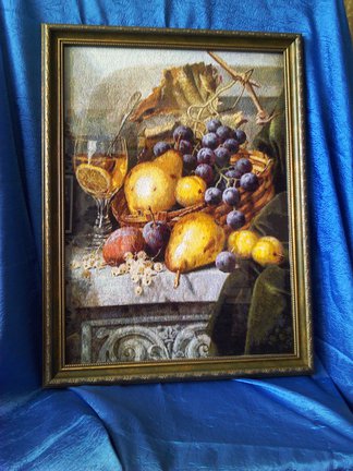 Натюрморт с виноградом и грушами №113749