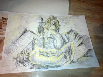 Мое хобби (рисование)... №115312