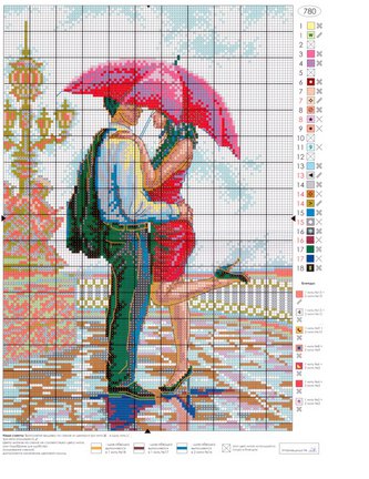 Нужны номера ниток в DMC (CXC) №115974