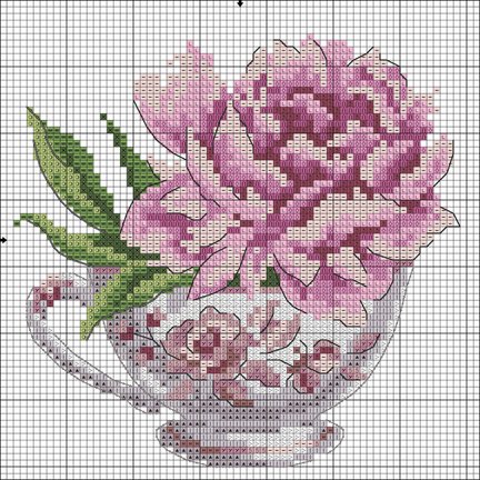 Цветочно-чашечный календарь №117096