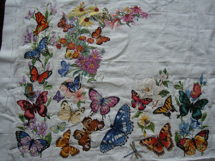 Вышивка в процессе №117366