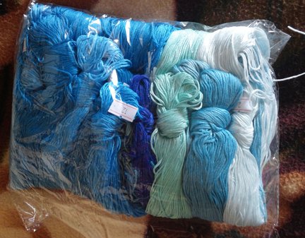 Триптих «Голубые тюльпаны» №117532