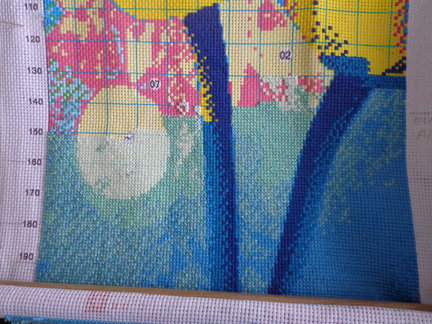 Триптих «Голубые тюльпаны» №118654