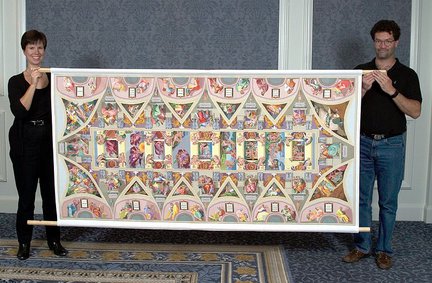 In the Footsteps of Michelangelo. The Sistine Chapel Ceiling. №120019