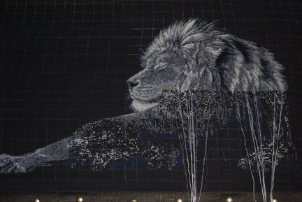 Лев, монохром, с этого сайта №120668