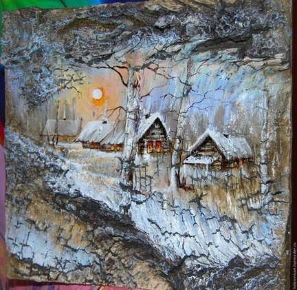 Картины на на бересте №121541