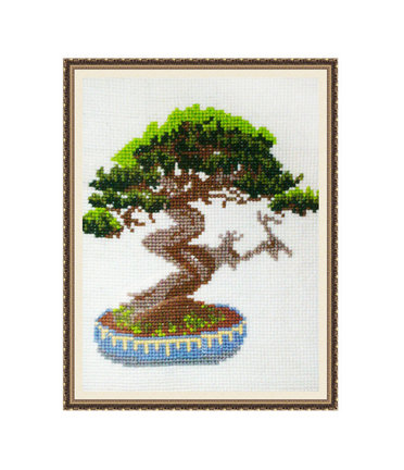 Розы в стеклянной вазе (GK 1105) №122319