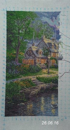 Летний закат Томас Кинкейд №122506