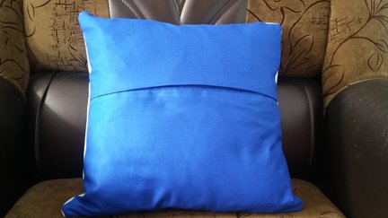 Шью наволочки с канвой №122677