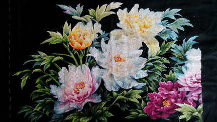 Букет пионов от корейских дизайнеров №123129