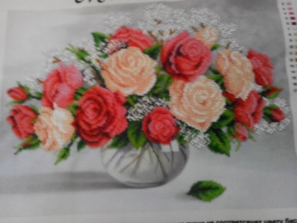 Магия канвы процесс бисером! №126065