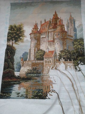 Замок в горах от   Panna №127372