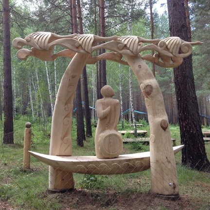 Деревянные скульптуры под открытым небом №127529
