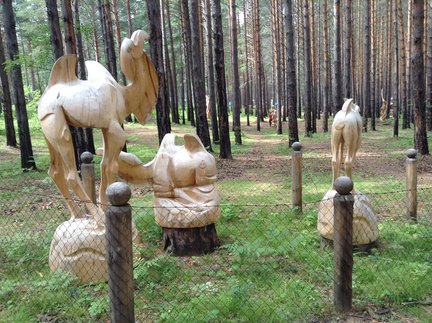 Деревянные скульптуры под открытым небом №127557