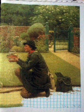 ГК 1134 «The Goldfish Seller» («Продавец золотых рыбок») №130642