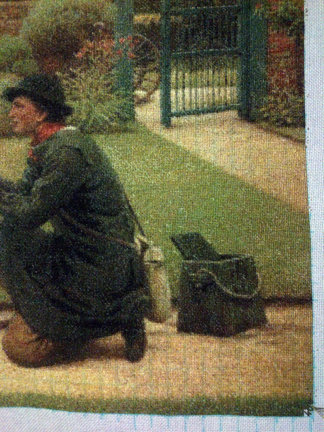 ГК 1134 «The Goldfish Seller» («Продавец золотых рыбок») №130924