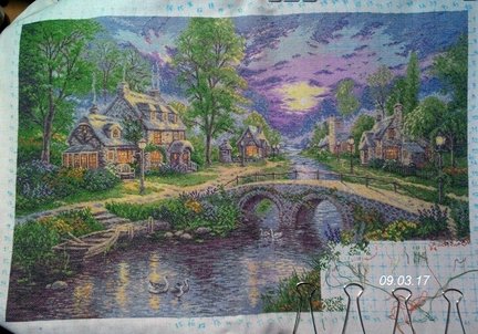 Летний закат Томас Кинкейд №137471