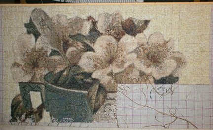 Цветы в чашке №138558