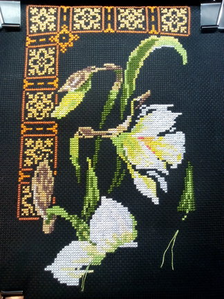 Цветочные пано от Риолис №139317