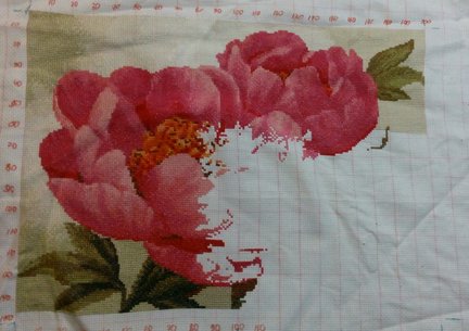 Пионы. Схема Галины Нестеренко. №139506