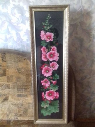 Схема МАЛЬВА в нитках х/б №142594