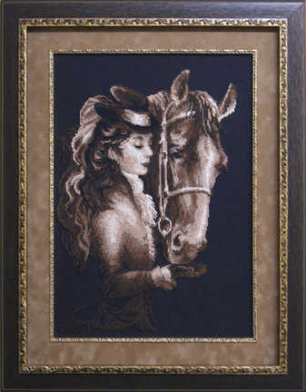 Оформление вышивок в Багетной Мастерской «Антураж», Екатеринбург №145396