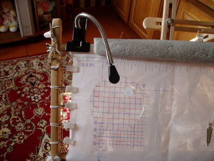 Применение лупы при вышивании №146975