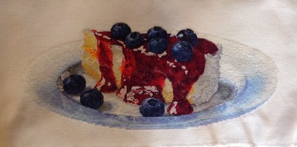 Черничный десерт №151586