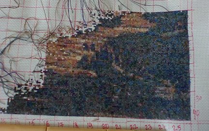 По картине Карла Вебера «Холодный ручей» №152157