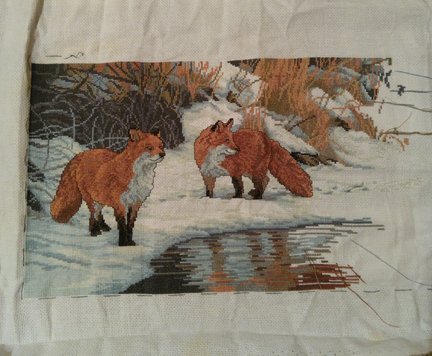 Лисы  и воробушки №153338