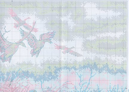 Ищу схему «Зимний перелёт» Dimensions №154505