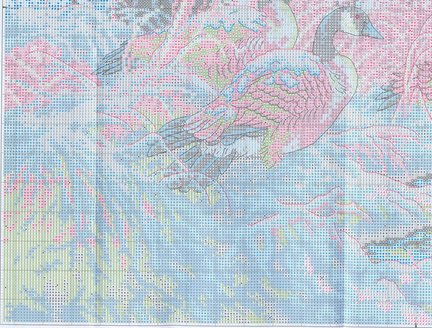 Ищу схему «Зимний перелёт» Dimensions №154506