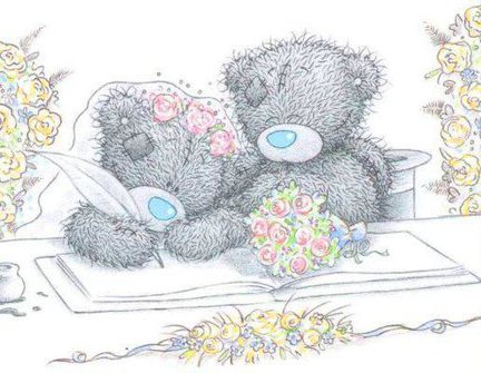 Ищу схему «Тедди свадьба» №154572