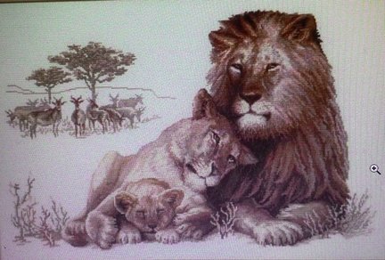 Ищу схему «Львиный рай» №154800