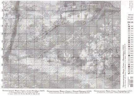 Схемы «Домашняя коллекция» - Фирма Гамма №154936
