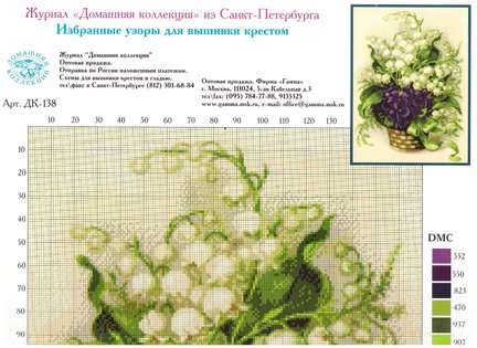 Схемы «Домашняя коллекция» - Фирма Гамма №154964
