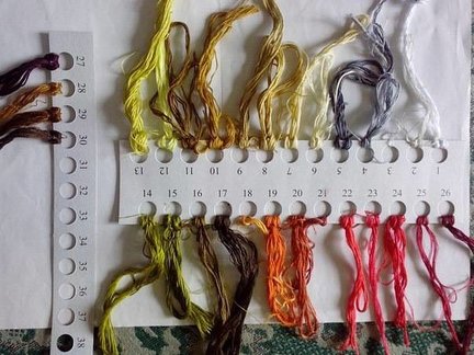 Чёрная канва (разные наборы + схемы) №157139