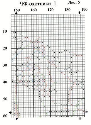 Чёрная канва (разные наборы + схемы) №157230