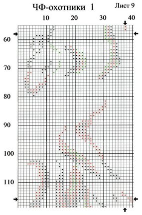 Чёрная канва (разные наборы + схемы) №157234