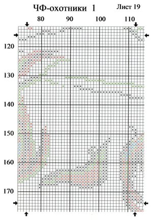 Чёрная канва (разные наборы + схемы) №157244