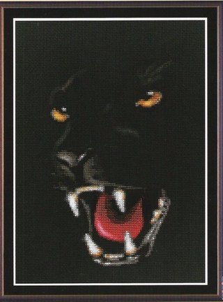 Чёрная канва (разные наборы + схемы) №157441