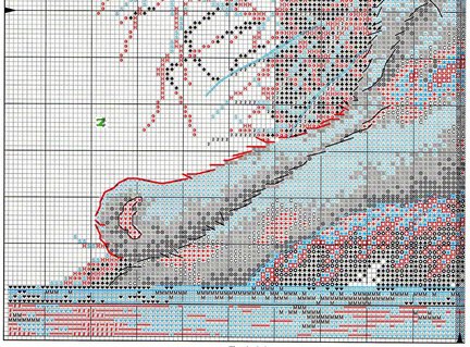Чёрная канва (разные наборы + схемы) №157494