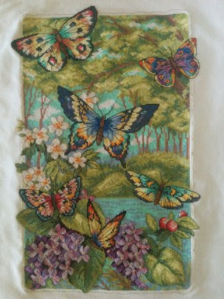 Мои вышивки в процессе №157872