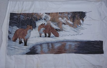 Лисы  и воробушки №157942