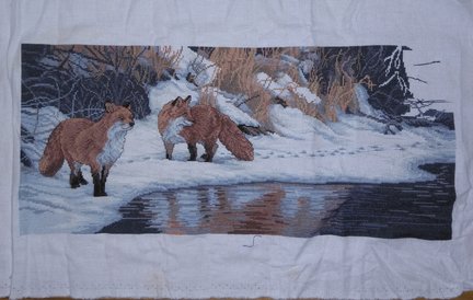 Лисы  и воробушки №158060