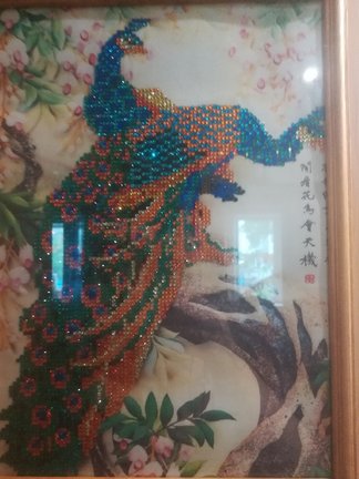 Творчество бабушки. Алмазная вышивка (мозайка, живопись). №158625