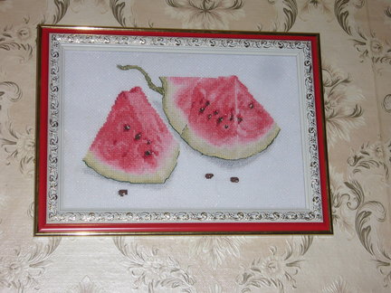 Моя первая работа «Арбуз» №158744