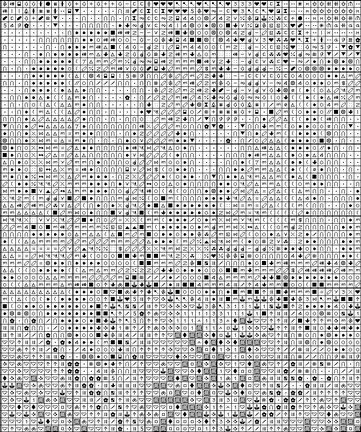 Схема «Три пушистых котёнка» №159112