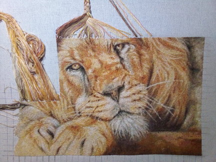 Король-лев - схема с этого сайта №160460