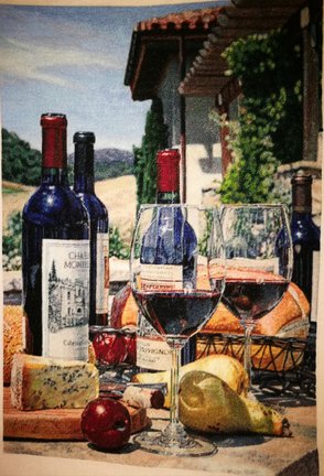 Полдень в Аквитании. Схема Натальи Синявской NaDIMa. №162065